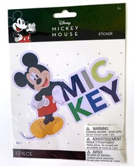 Lot of 4 Pkgs EK Success MICKEY MOUSE & FRIENDS Sticker Sheets