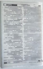 Letraset Instant Lettering Transfer Letters Helvetica & Line Rules (6) sheets