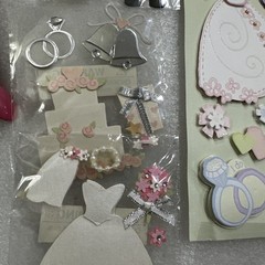 Lot Of Wedding Stickers Jolee’s Boutique Marcella k See All Pictures Scrapbook