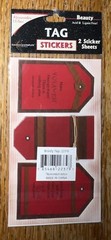 Remember When ~ Beauty Tags ~ VOYAGES Discovery Landscapes Scrapbook Stickers