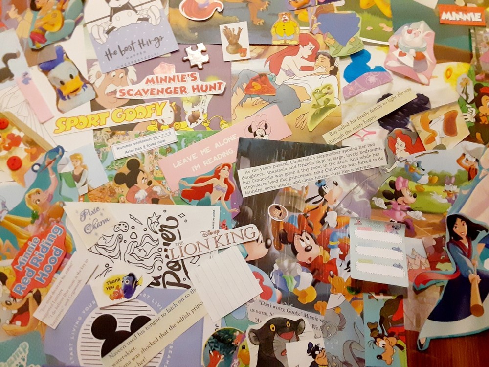 Disney Junk Jounal Epherma Lot