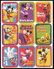 Stickers – Donald Duck Mickey Mouse Minnie Mouse Pluto – Any Occasion CL115