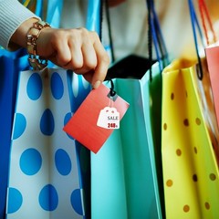 200Pcs Hanging Price Label White Paper for Jewelry Shop and Supermarket Use