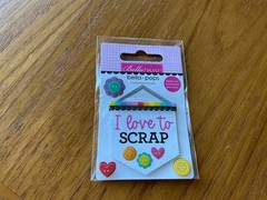 Bella Blvd Bella-Pops I love to SCRAP Banner #BB2869