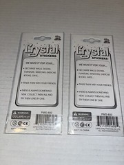 2 Packs Vintage Twin Seven Crystal Emoji Stickers Holographic Puffy Domed