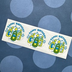 vintage 80s 90s + scratch & sniff Stickers Hallmark Trend Gordy Lot