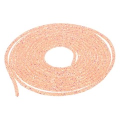 5 Yard 6mm Glitter Sequins Rope Sequins Rhinestone Cord Pink