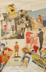LOT 100 pc Vtg FAMILY CHILDREN Ephemera Pack Junk Journal Scrapbook Print Ads