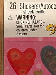 American Greetings Puffy Heart Stickers 1 Sheet 26 Stickers *NEW/SEALED* bb1