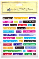 Friend Sayings Stickers Scrapbooking Journal Card Paper Studio