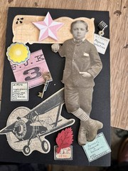 Memory Lane! 5 Vintage Junk Journal Ephemera Cards With Envelopes. Repurpose