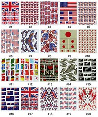 #551S Nation National Country Countries World Flag Travel Scrapbooking Stickers