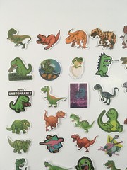 Dinosaur Stickers Funny Joke Sticker Tyrannosaurus Rex Kids Boys Girls – 50 Pcs