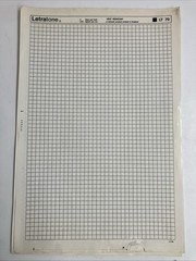4 Full Letraset Letratone Sheets, Many Partials/Scraps LT967 LT999 LT98 LT79 454