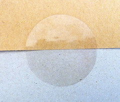 Super Gloss Clear Transparent Retail Package Envelope Seals 2″ Christmas round C