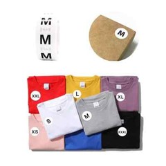 3500 PCS Clothing Size Stickers,Round Self Adhesive Size Stickers Labels,Whit…