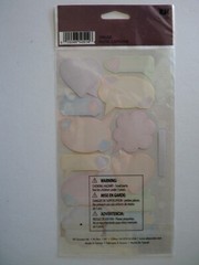 Stickopotamus/Sticko PASTEL CAPTIONS Binder Sheet Scrapbook Stickers WORD BUBBLE
