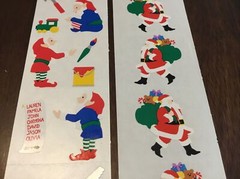 Mrs. Grossman’s NLA Regular Sticker – 94 Santa And 93 Elf’s