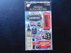 (11) Handmade Autocollantes Stickers London – NIP!
