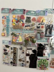 Jolee’s Boutique Dimensional Scrapbook Sticker Mixed Lot Multicolor Themes