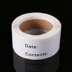 125pcs/roll Home kitchen Storage Labels Refrigerator Freezer Adhesive