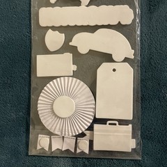 Reflections Signature Dimensional Stickers Vacation Travel Road Trip Scrapbook N