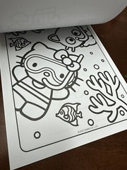🎀 LARGE STICKER PAD Hello Kitty Activity Coloring Book Full Size Create A Scene