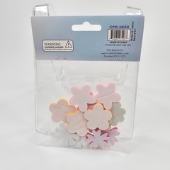 Craft for Kids Felt Flower Stickers 12pc Kids Craft Scrapbook Supply NEW