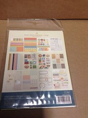 Daily Deco vintage stickers BNIP 12 pages of Stickers over 100 PCS-SHIPS FREE!!!