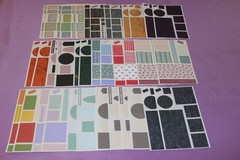 Mrs. Grossman’s LOT of 38 Sheets of Vintage 2004 Mixed Tags Swatches Stickers!