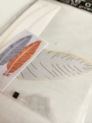 Feathers – Die Cut Laser Cut New – Deluxe Cuts Scrapbooking – Retired #23