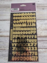 Lot Of Letter And Number Stickers Scrapbooking Junk Journals