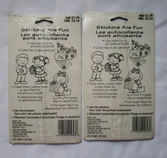 2 Packs Carlton Cards Stickers Garden, Spring Summer Theme 2 Sheets Per Pkg