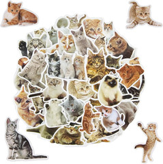 300 Peeking Cats and Dogs Stickers for Kids and Adults, for Crafts and Decor