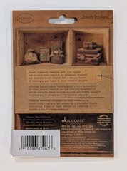 RARE Jolee’s Parcel Silver Metallic Snowflakes & Gems Scrapbooking Stickers