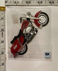 MOTORCYCLE *eK/ *Jolee’s Scrapbooking Embellishments *NEW OLD STOCK 2004*