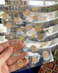 Super Huge Lot Of Cute Kawaii Korean + Japanese Stickers: Shaker, Mini, Glitter+