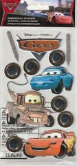Disney EK Success Pixar Movie CARS Theme stickers 66061 Fast FREE Shipping!