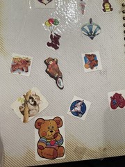 Collector’s Vintage Eighties Sticker Album Collection Ziggy Shirt Tales Pacman