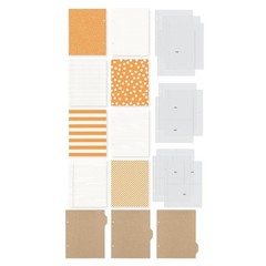 Simple Stories ~ LIMITED EDITION ORANGE ~ SN@P! Binder ~ Snap