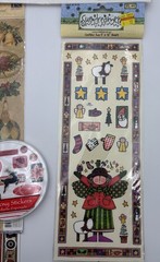 New Lot Of 6 Christmas Stickers Daisy D’s Sue Dreamer DCWV K Designs And More