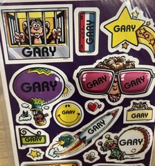 Vtg 1983 JUANA Celebrity Stickers Sealed Mark I Name Stickers LOT OF 2 SETS
