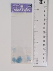 Clouds & Rain Drops Jolee’s By You Mini Pack Of Scrapbooking Embellishments