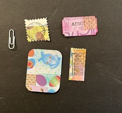 #2694 13 PCS EASTER EPHEMERA TAGS EMBELLISHMENTS JUNK JOURNAL SCRAPBOOK -Tonya