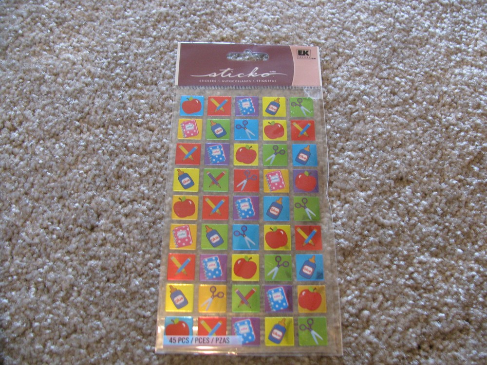 Sticko Dimensional Stickers – Classroom Titles #717