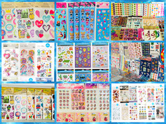 Huge Lot Stickers Kit Set Planner Craft Scrapbook Variety Of Themes | 1079+ Pcs.