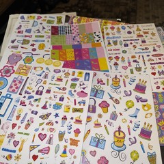 Scrapbook Embellishment Huge Lot Of Punch outs Every Genre Too Many To List