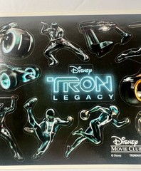 Disney Movie Club Tron Legacy Stickers