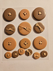 Large Lot of «Button Ups» Photo safe Adhesive Buttons by Stickopotamus 11 pkgs