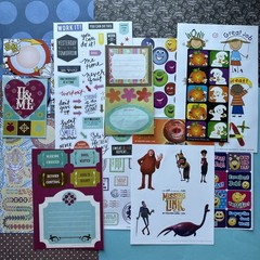 Vintage 80s 90s Y2K Sticker Partials & Singles Various Brands Years Sanrio Lot